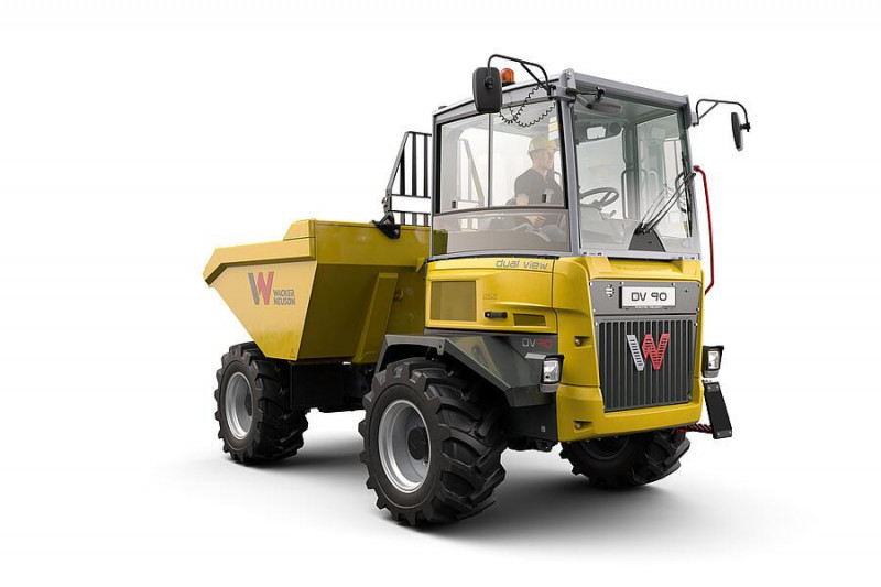 Dumper kolový 9t s kabinou